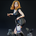 The Vampire Huntress Statue