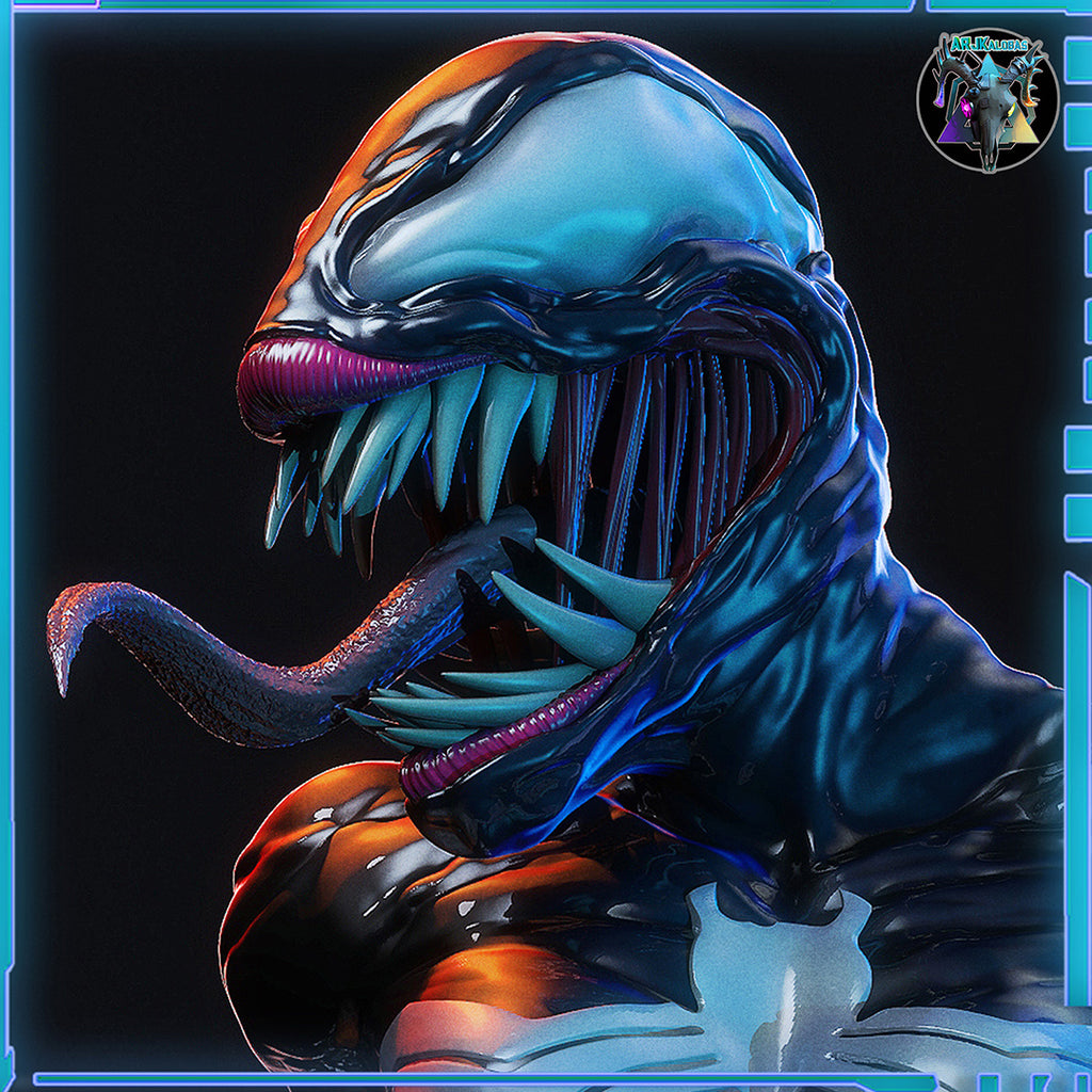 Venom Girl Statue