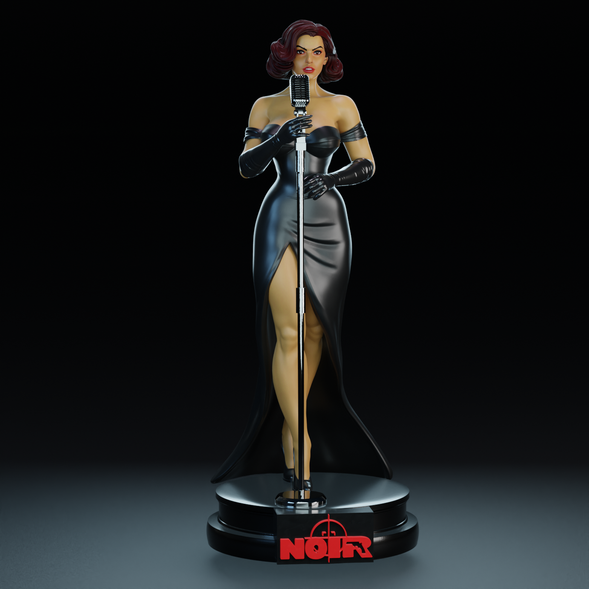 Velvet Noir Statue