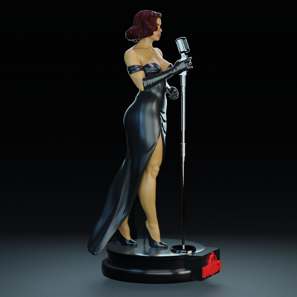 Velvet Noir Statue