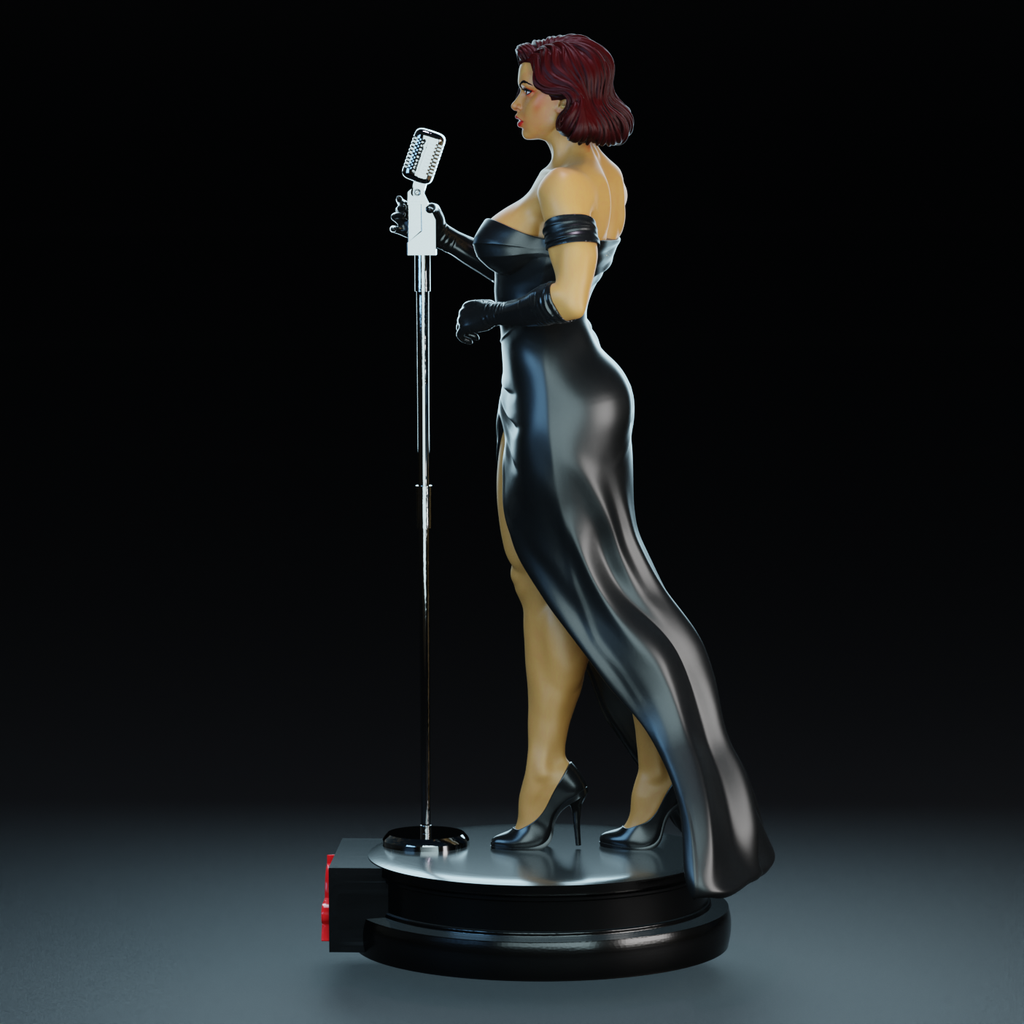 Velvet Noir Statue