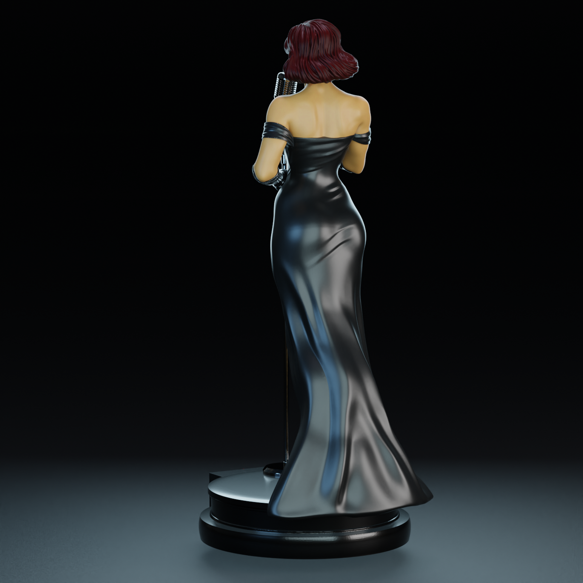 Velvet Noir Statue