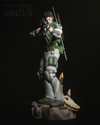 Chris Redfield R.E. Statue