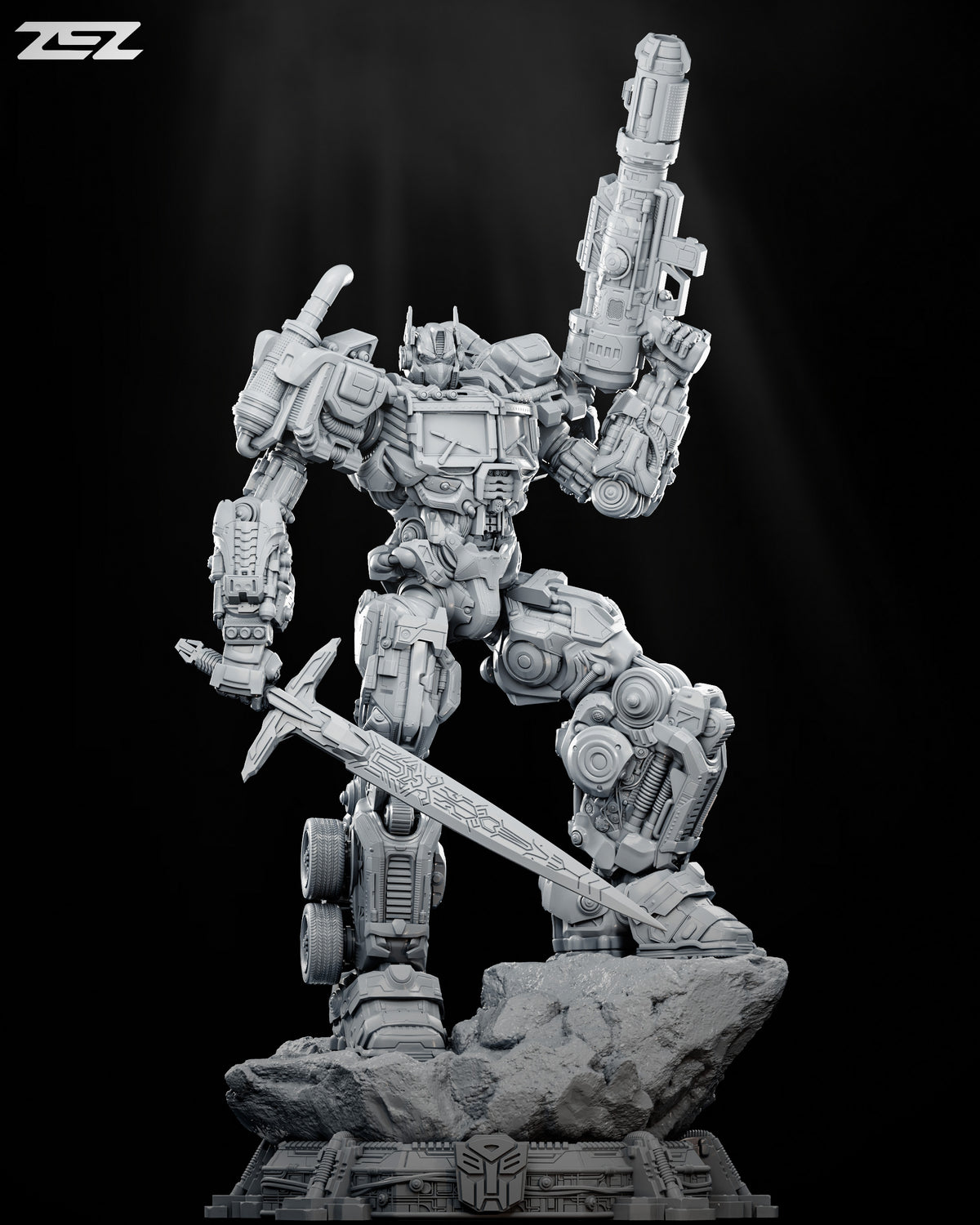 Last Prime Statue