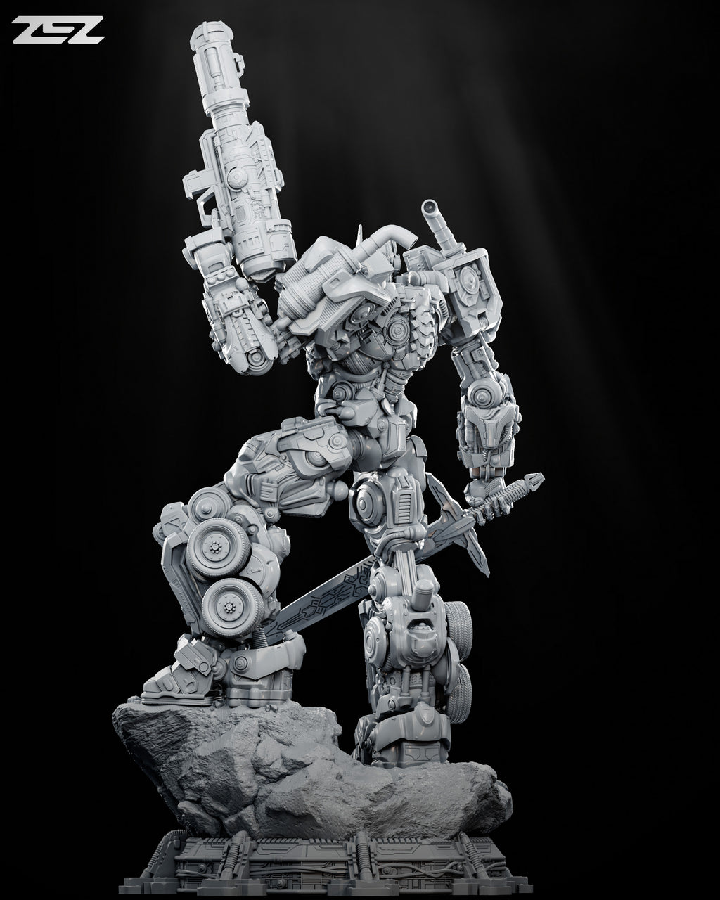 Last Prime Statue