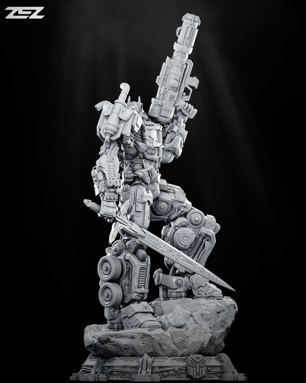 Last Prime Statue