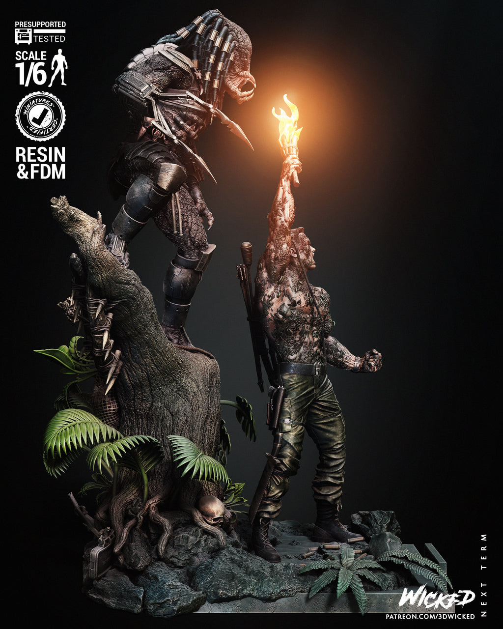 Jungle Hunt Diorama