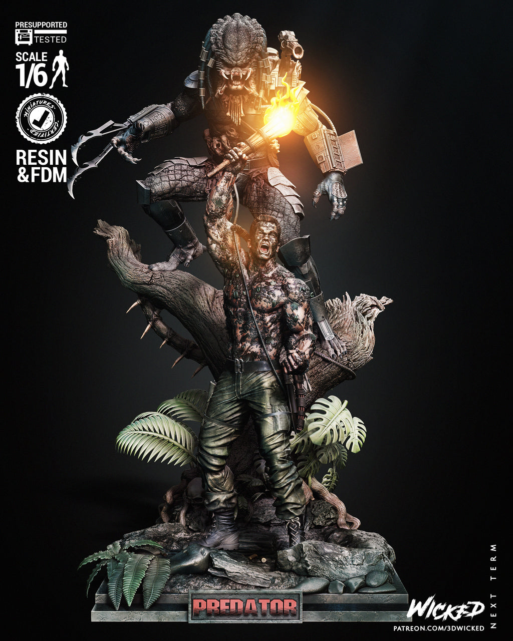 Jungle Hunt Diorama