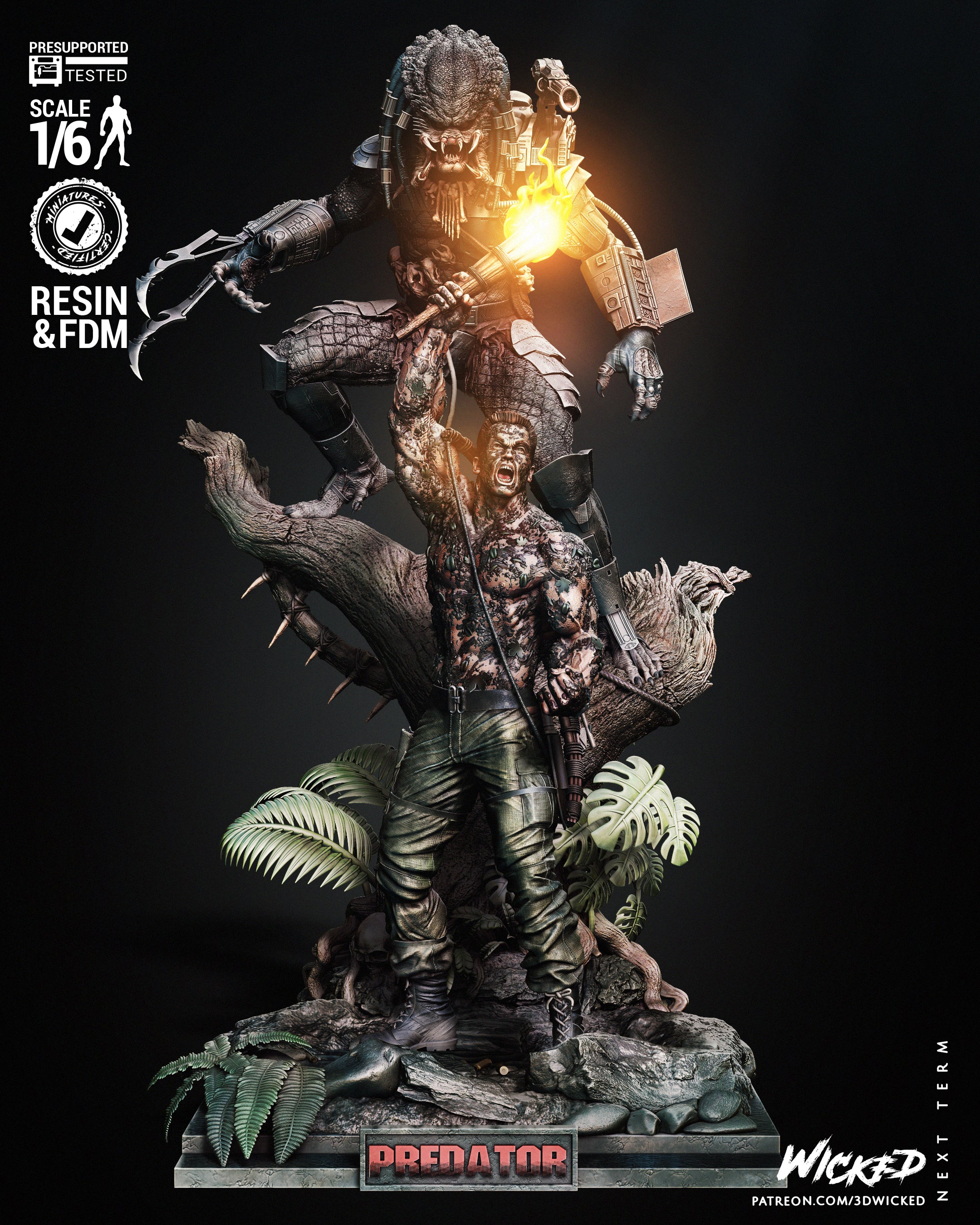 Jungle Hunt Diorama