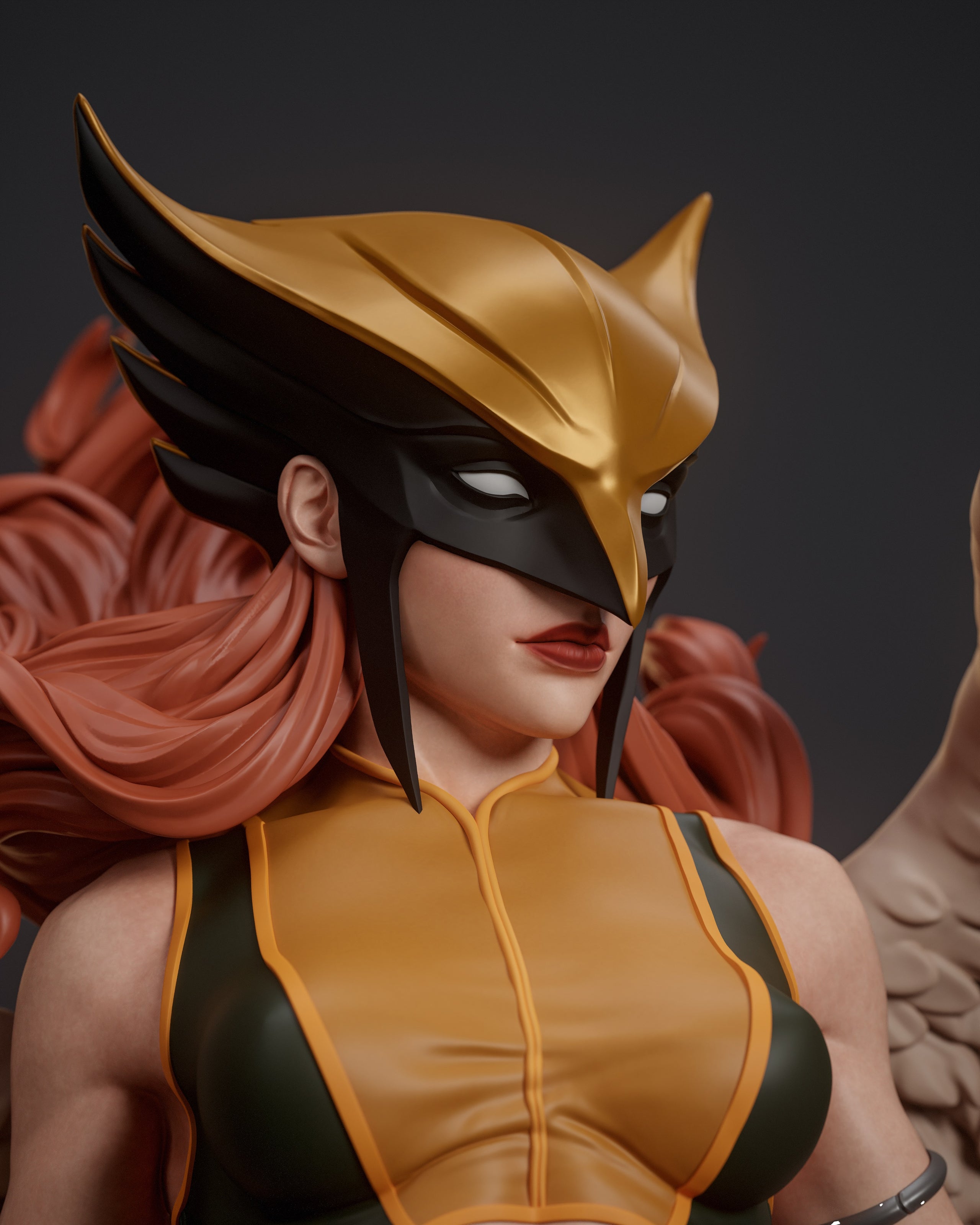 The Winged Warrior Statue
