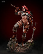 Red Sonja Statue