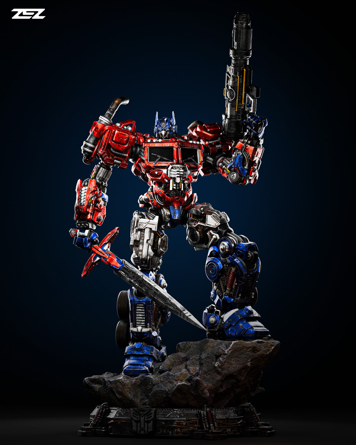 Last Prime Statue