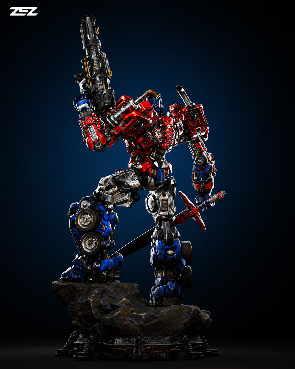 Last Prime Statue