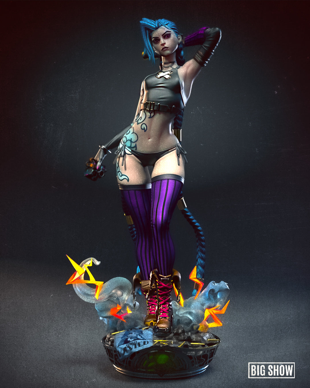Anarchy Trigger Statue