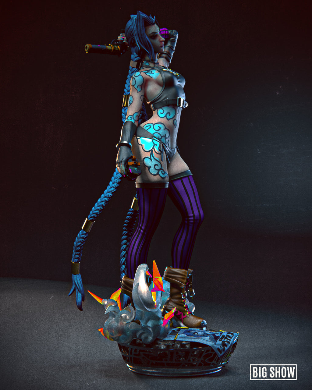 Anarchy Trigger Statue