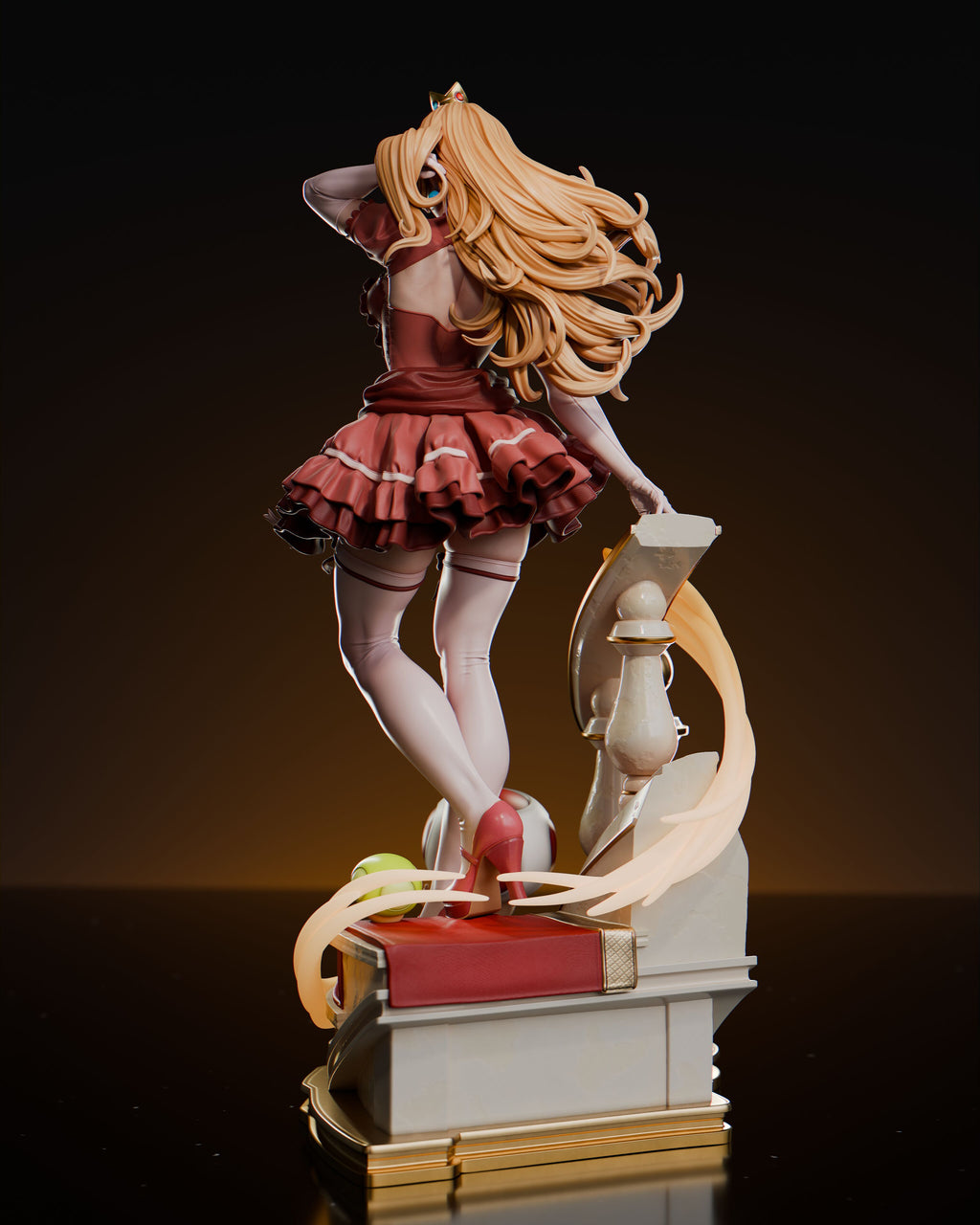 The Mushroom Princess Statue