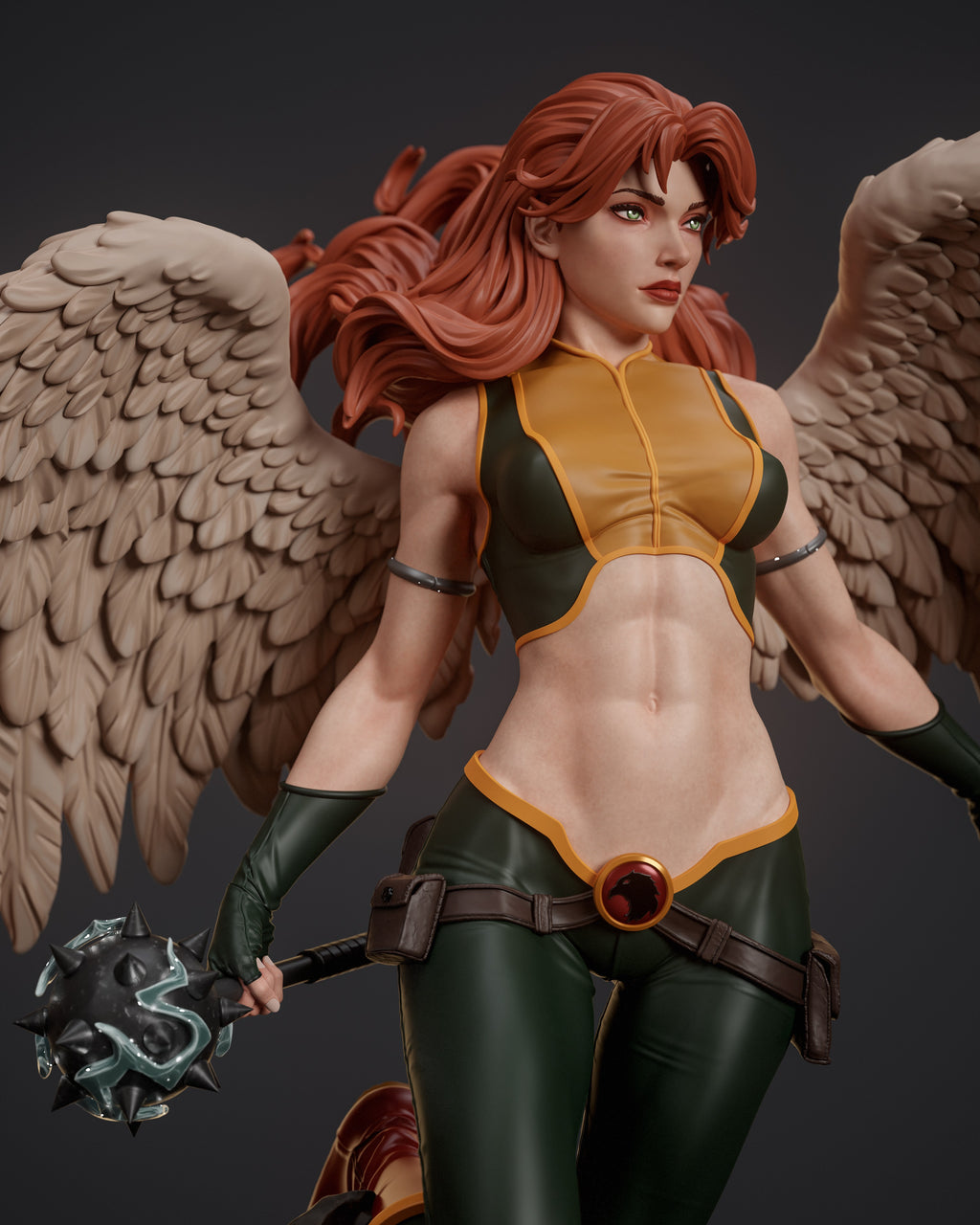 The Winged Warrior Statue