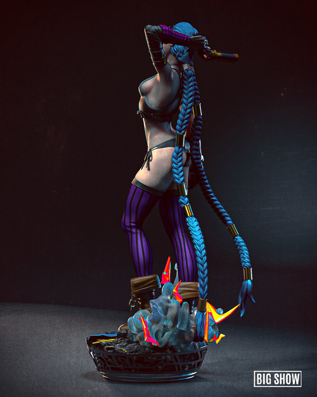 Anarchy Trigger Statue