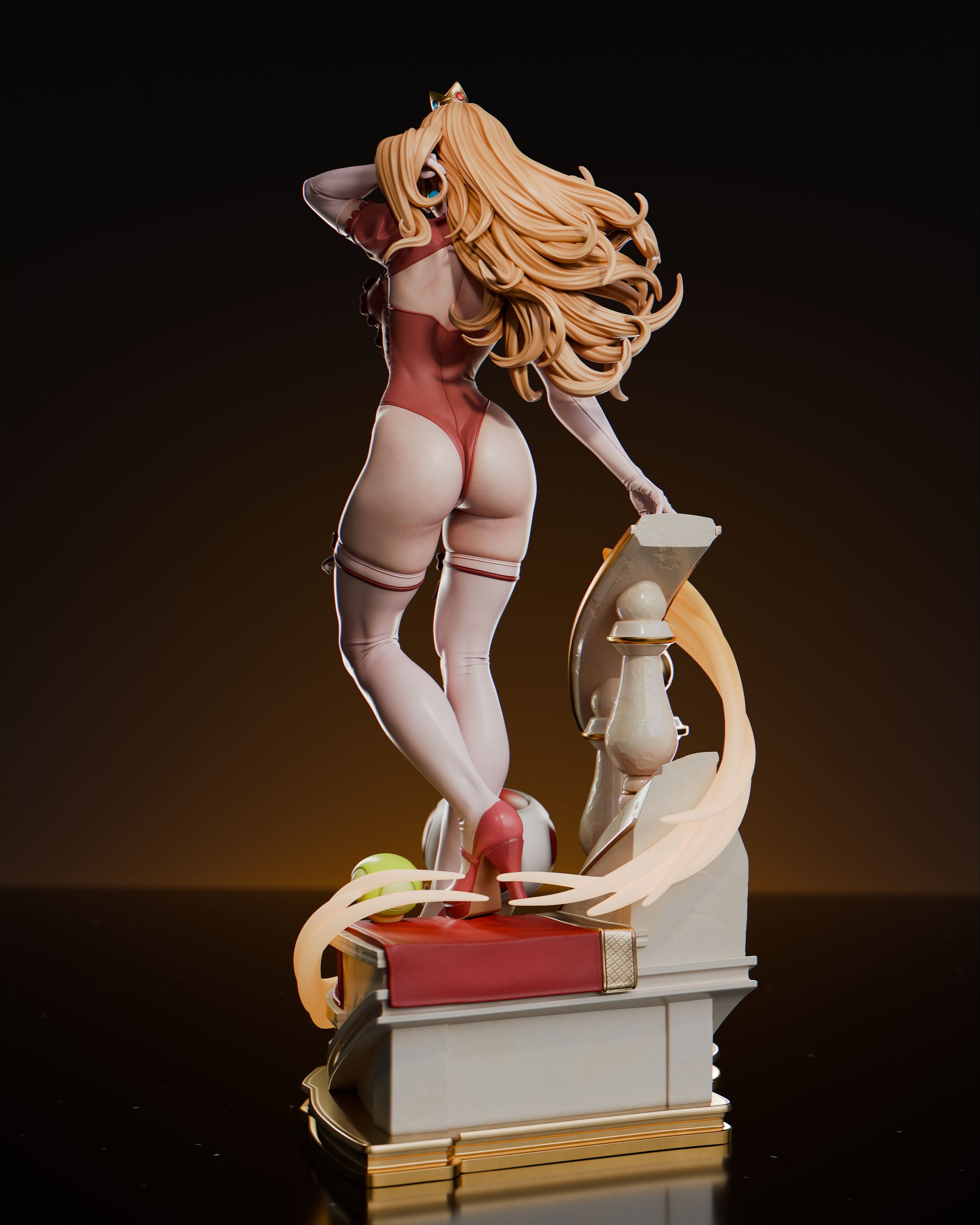 The Mushroom Princess Statue