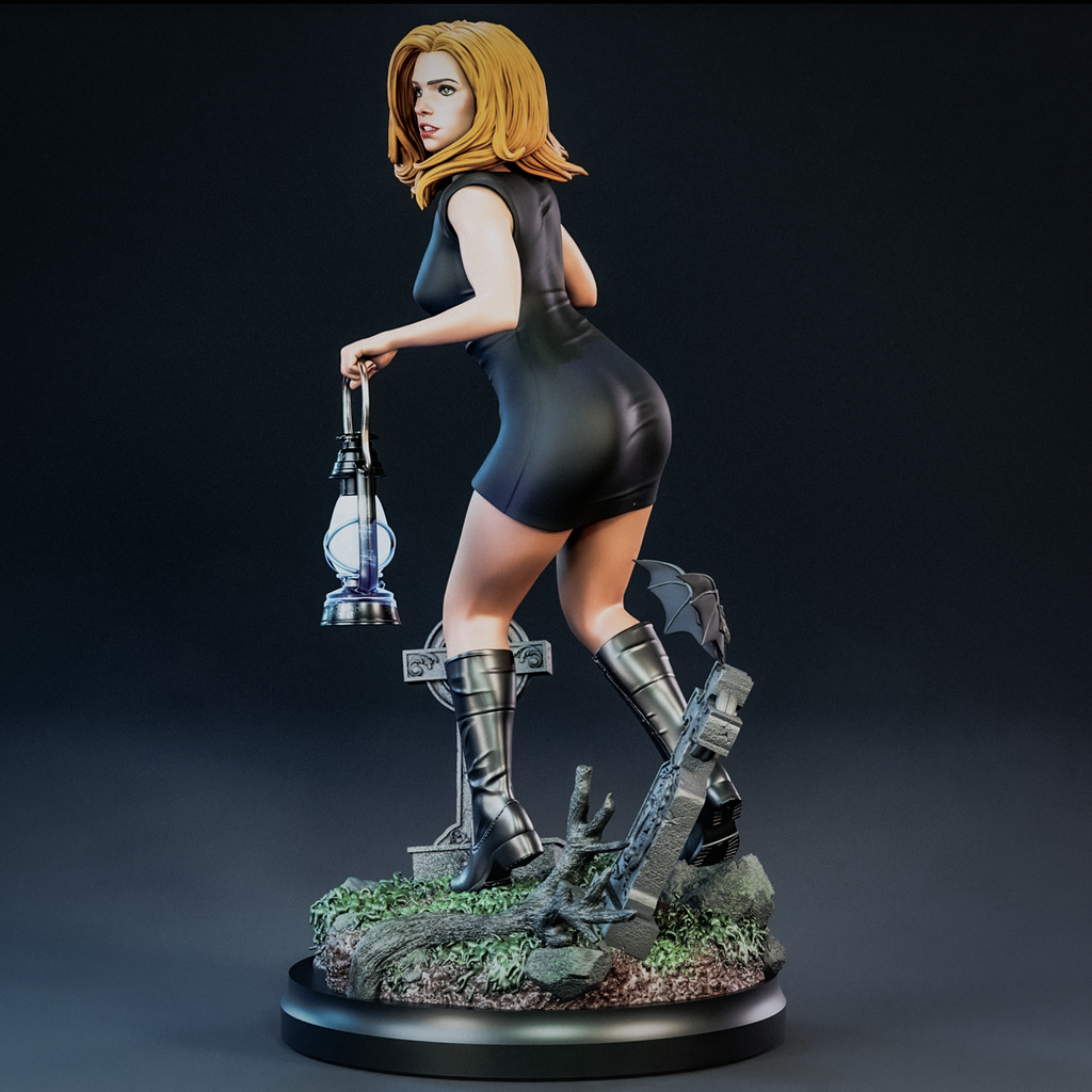 The Vampire Huntress Statue