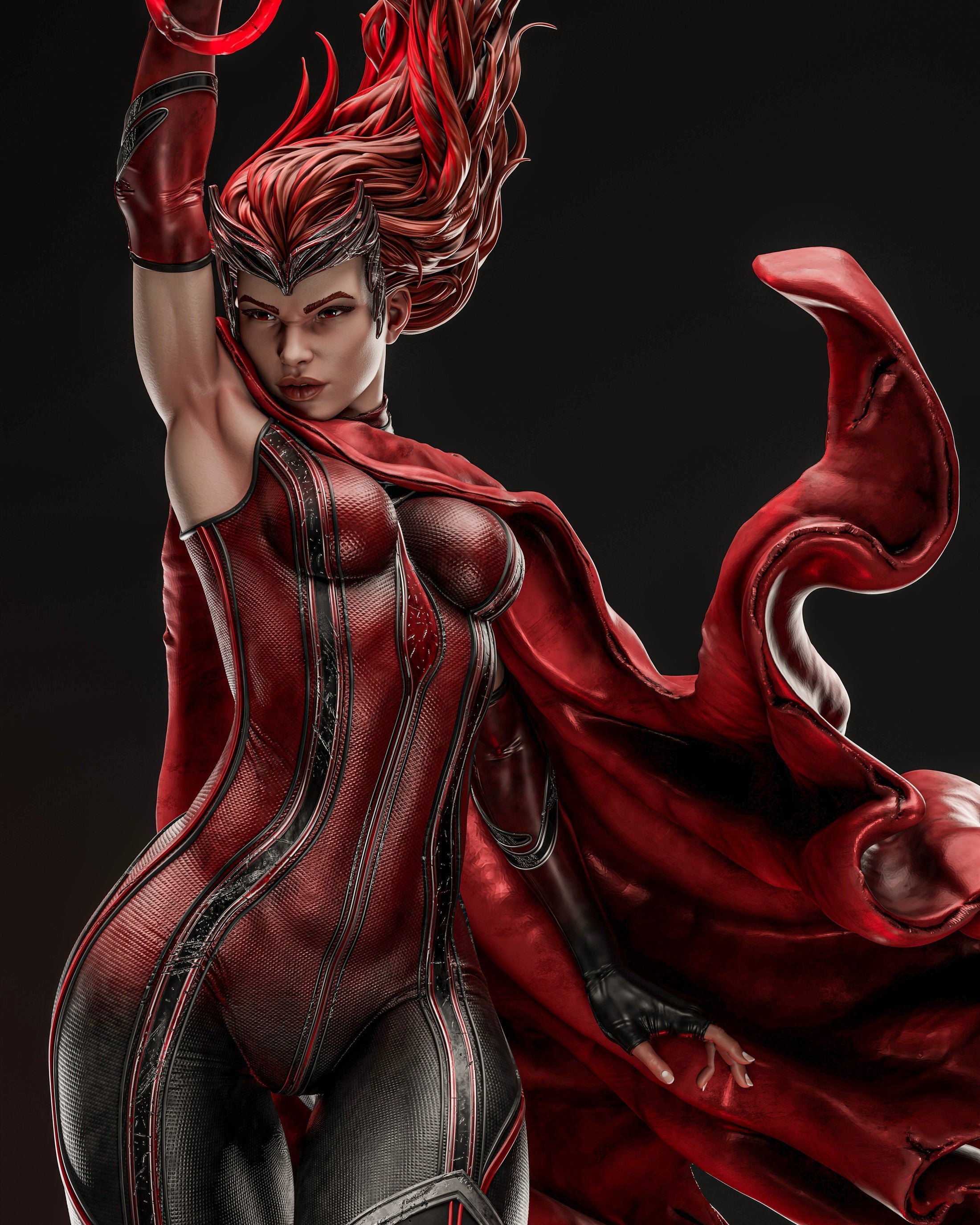 Scarlet Witch Statue