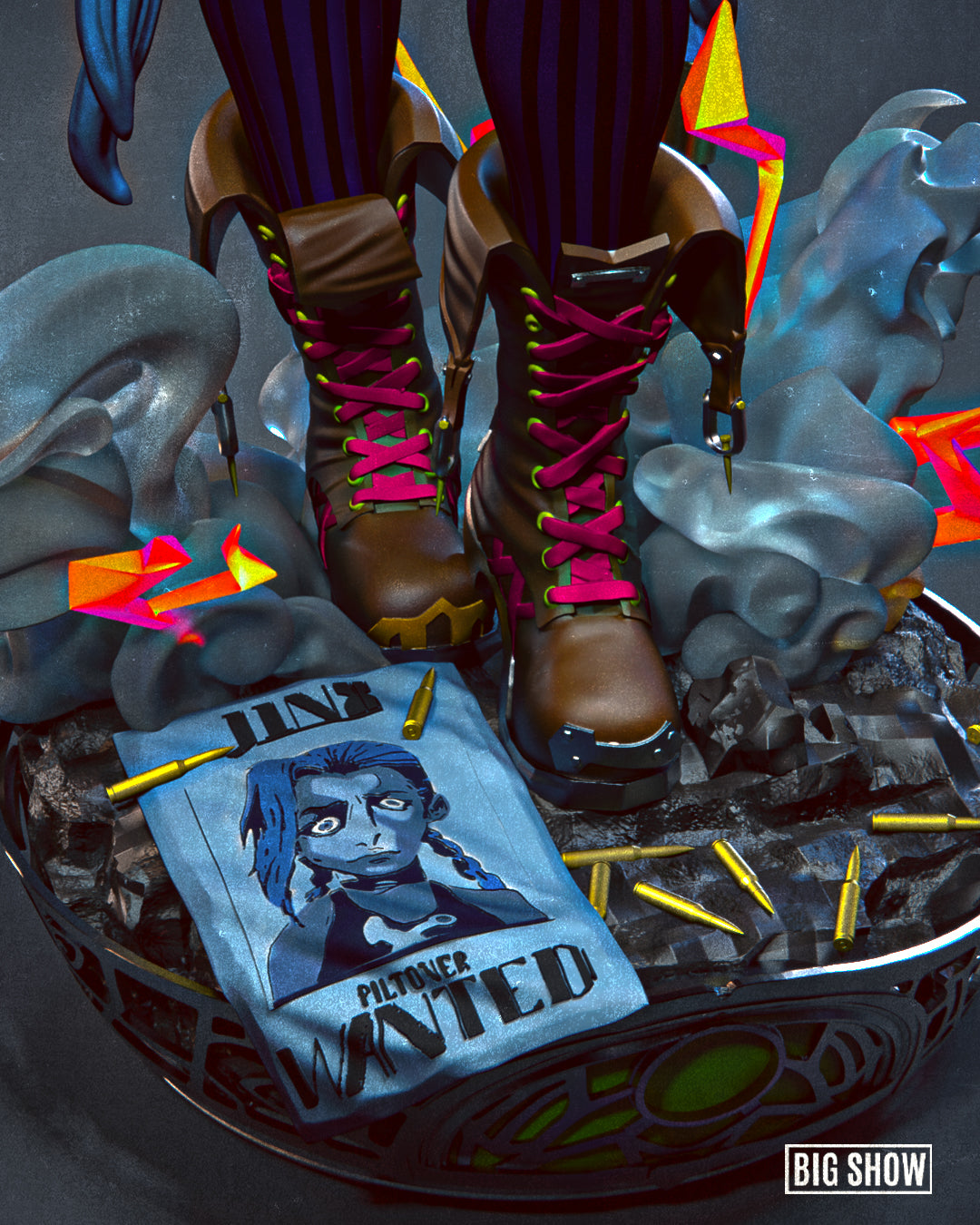 Anarchy Trigger Statue