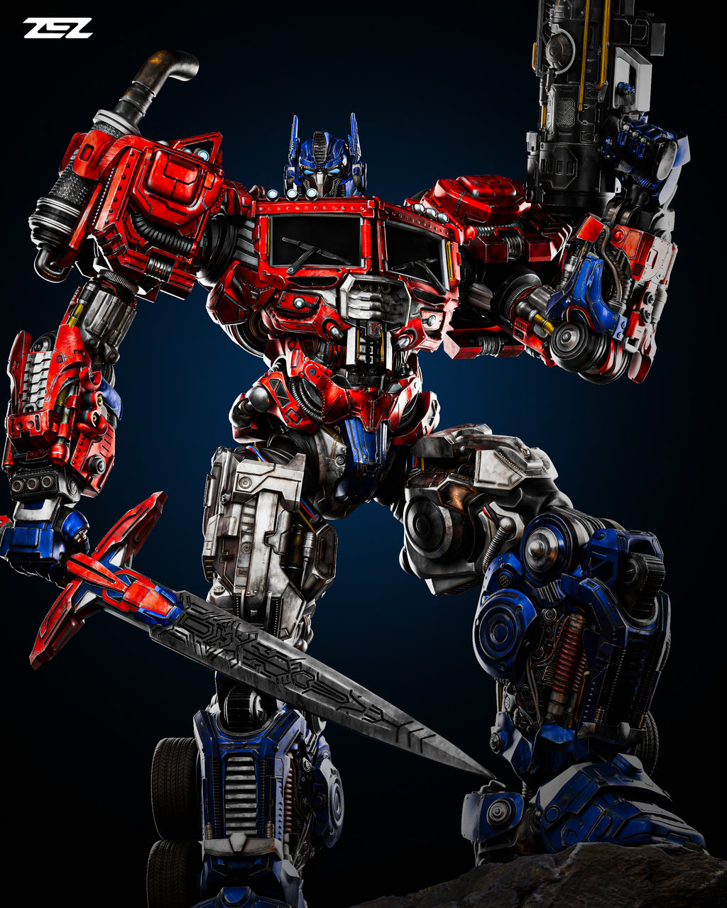 Last Prime Statue