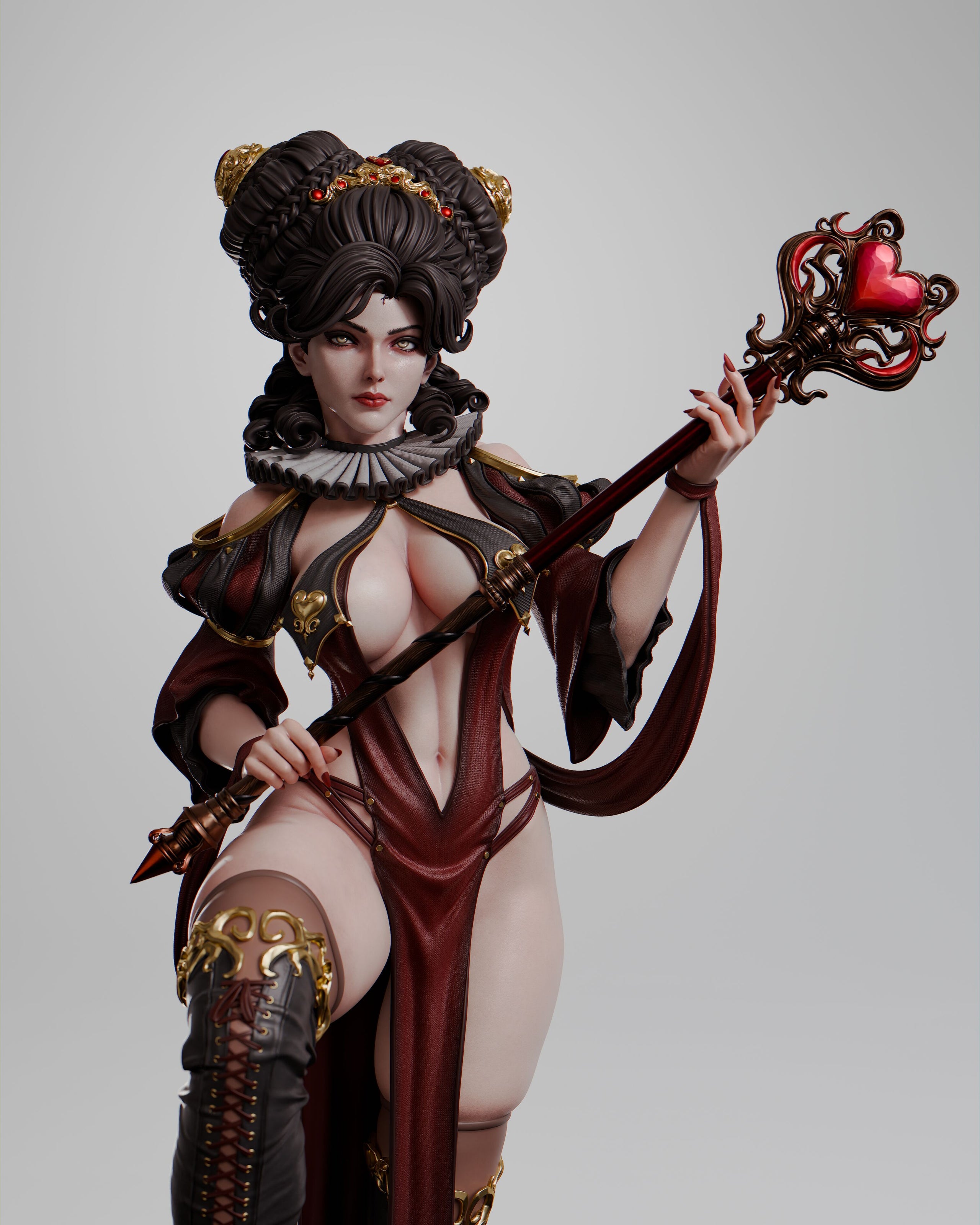 Queen of Hearts Statue