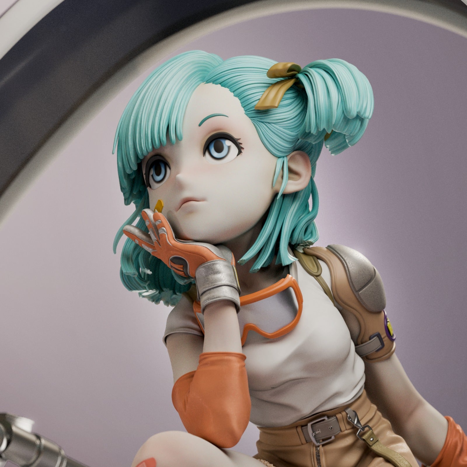 The Capsule Rider Statue