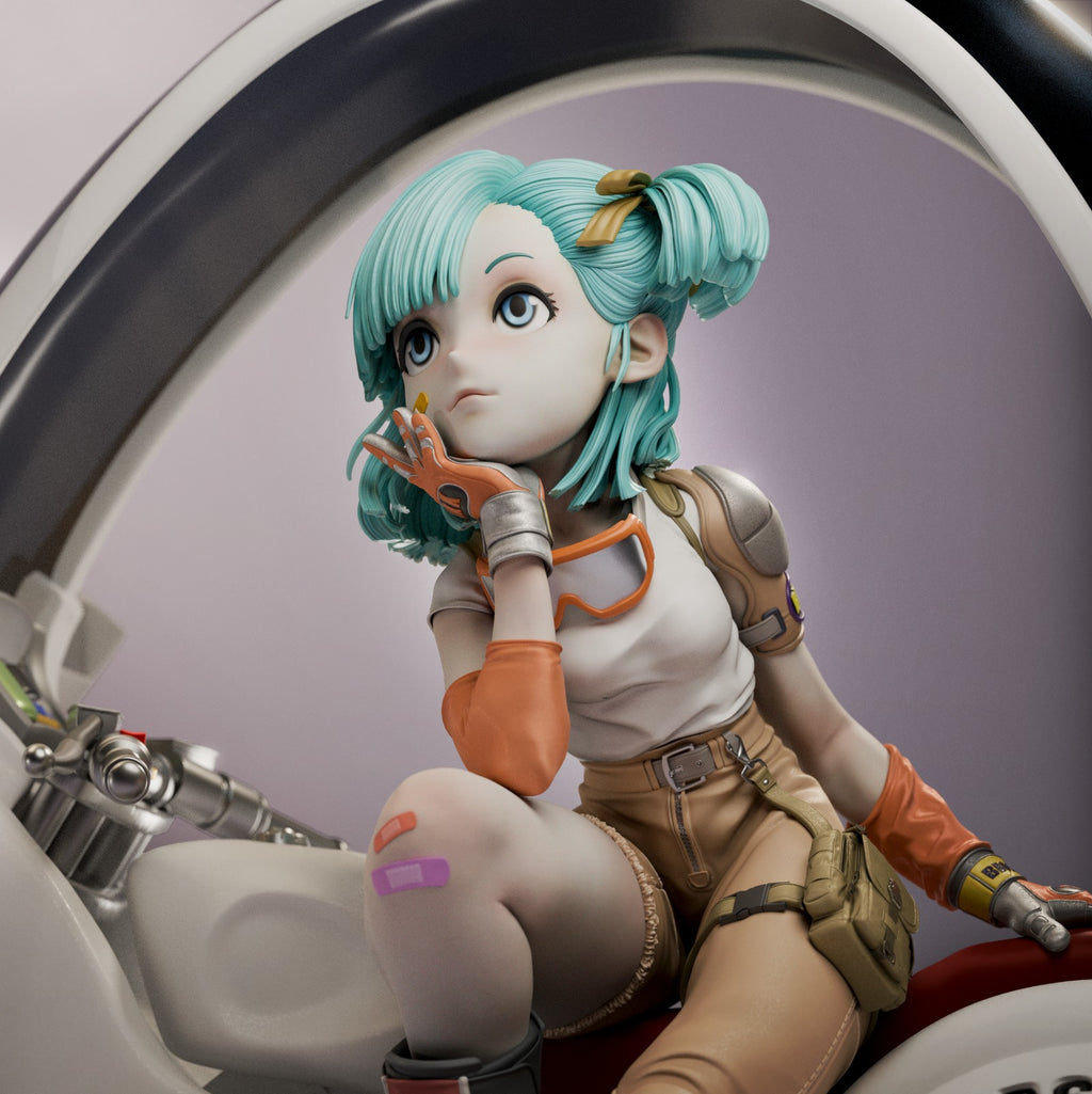 The Capsule Rider Statue