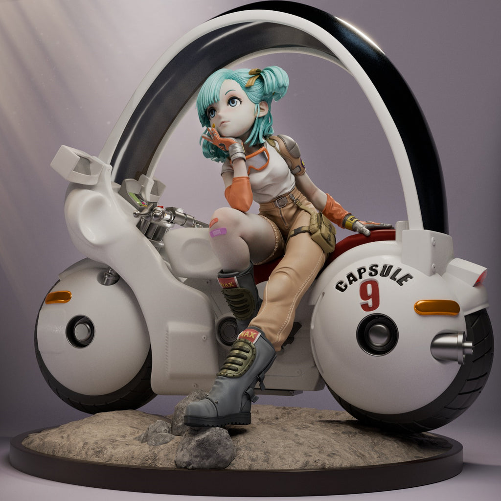 The Capsule Rider Statue