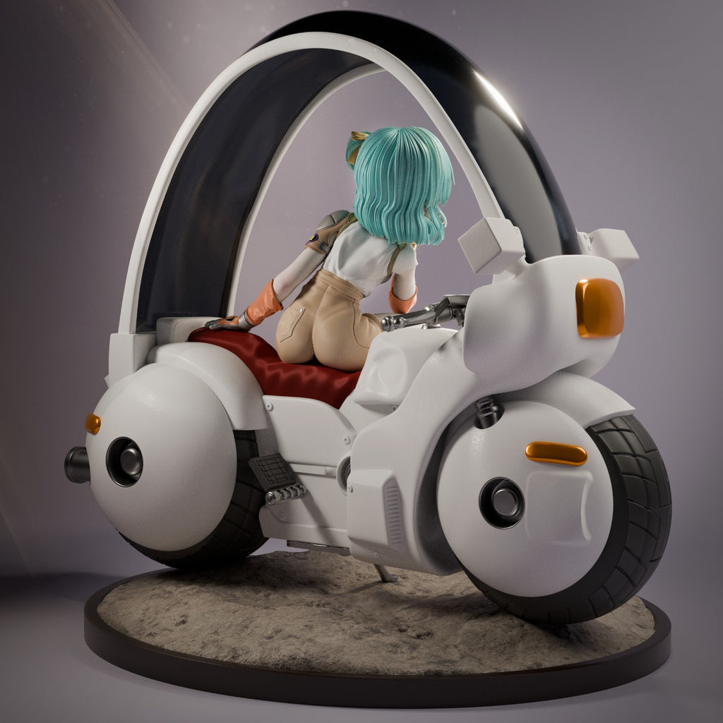 The Capsule Rider Statue