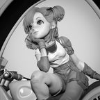 The Capsule Rider Statue