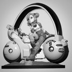 The Capsule Rider Statue