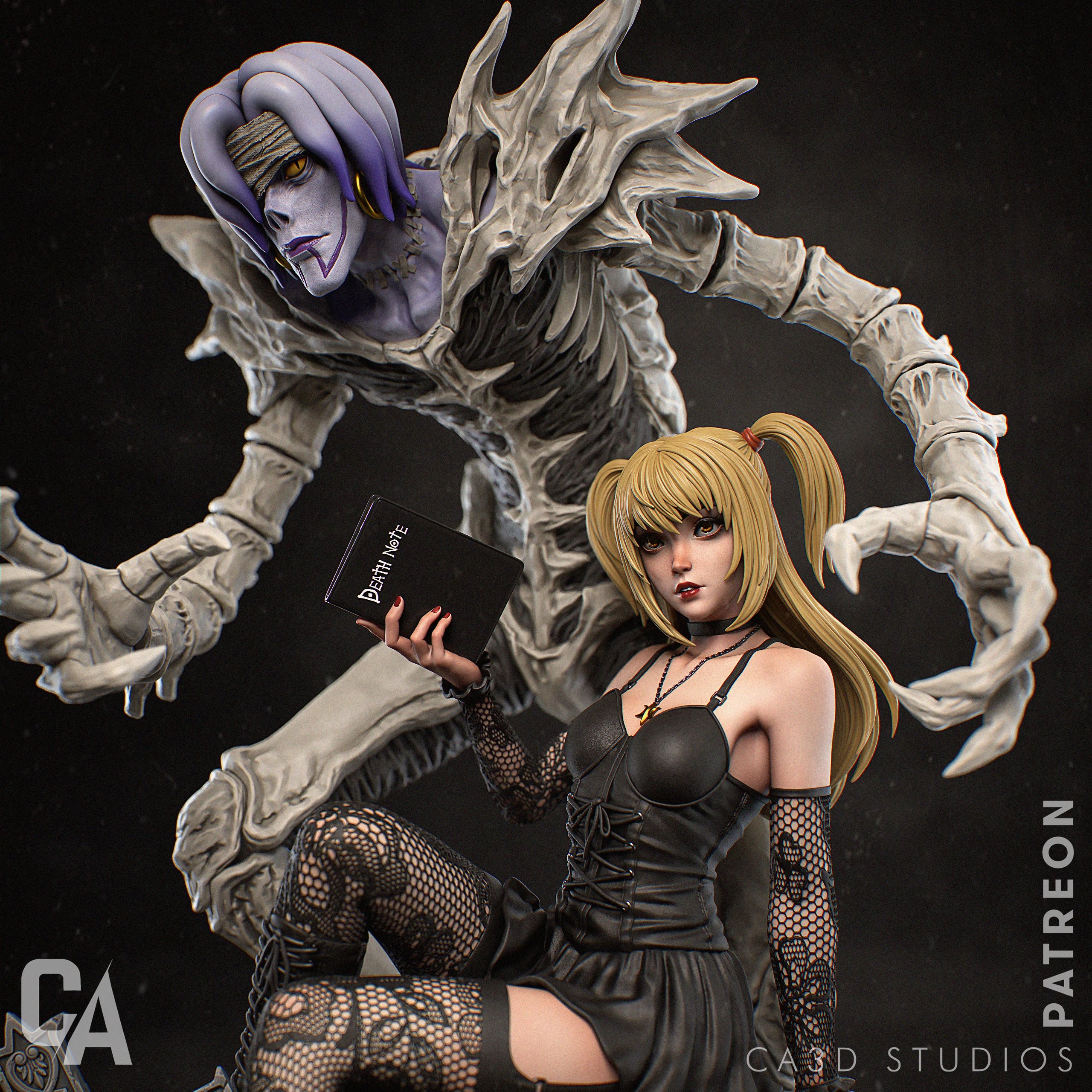 Gothic Death Pact Statue
