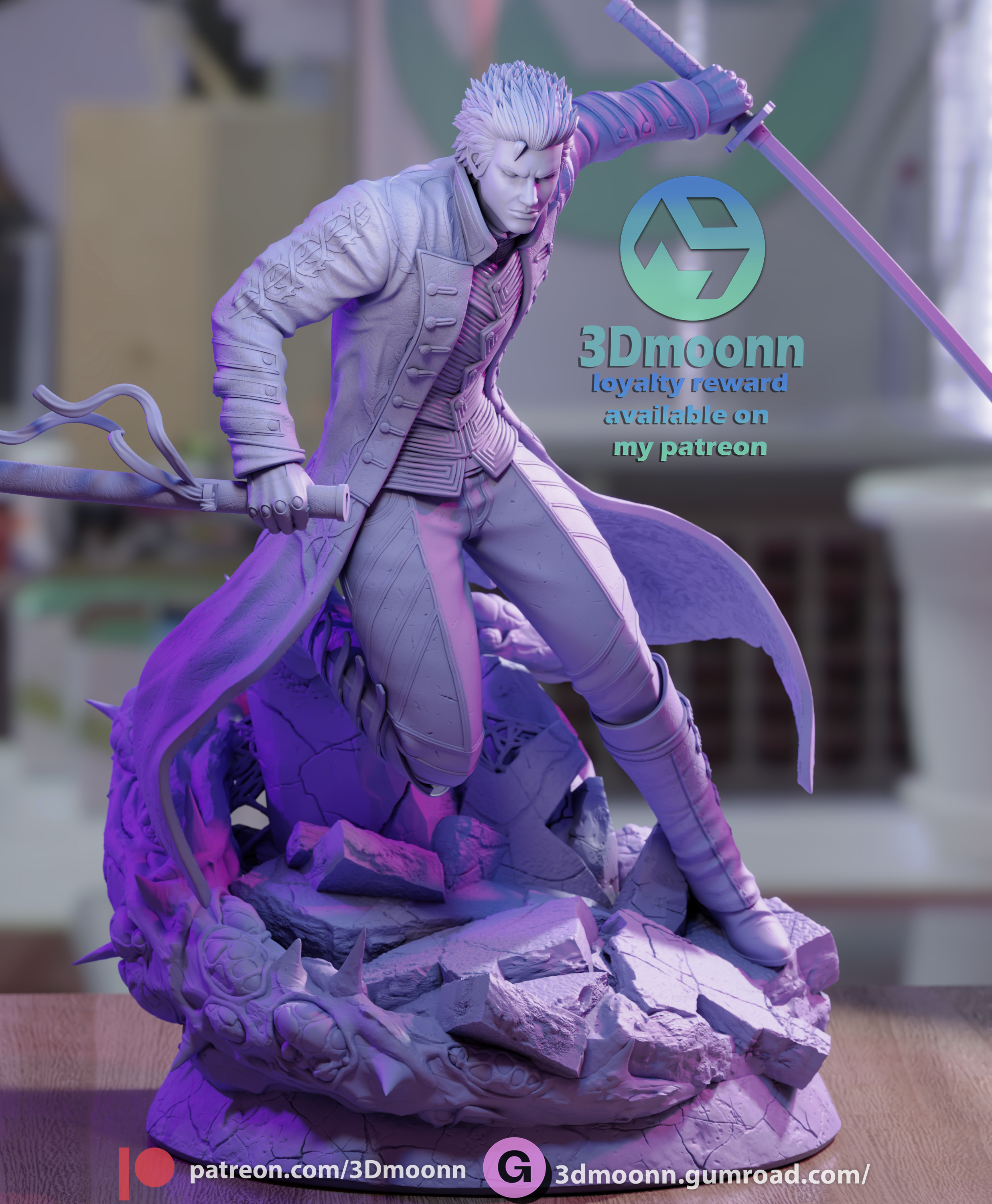 Vergil Statue