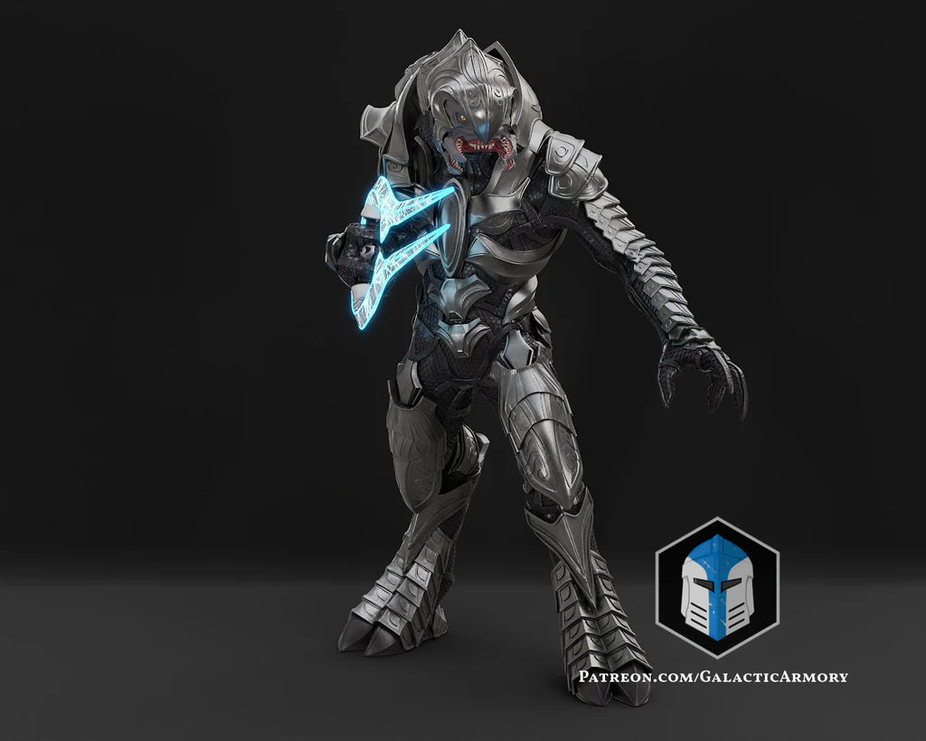 Elite Alien Warrior Statue