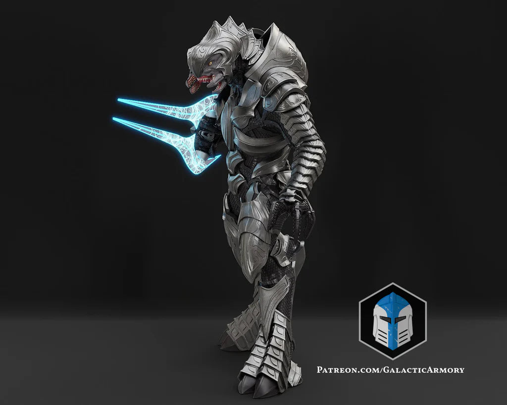 Elite Alien Warrior Statue
