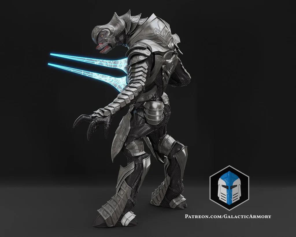 Elite Alien Warrior Statue