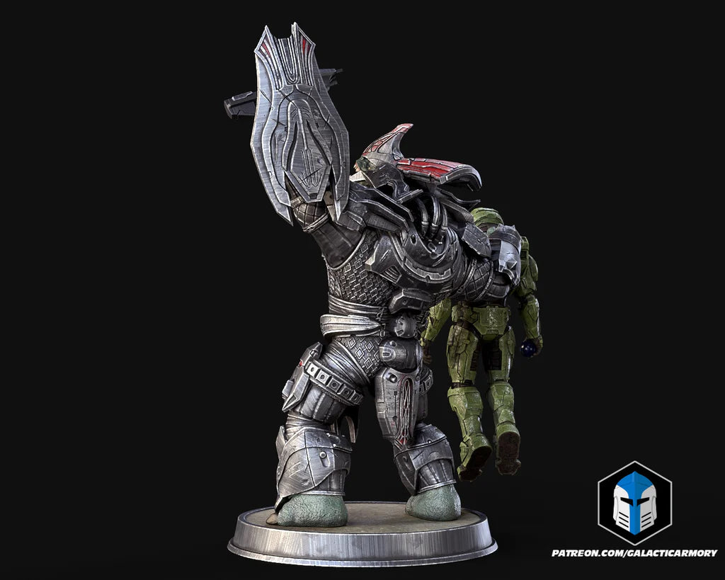 Legendary Spartan Battle Diorama