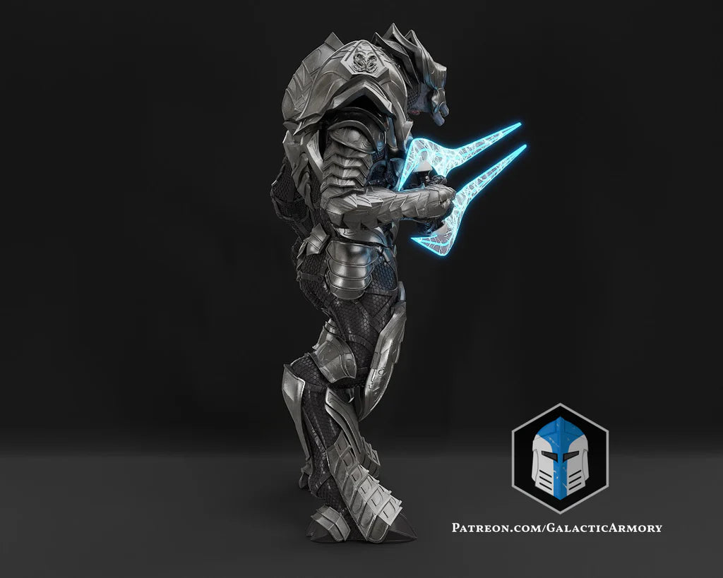 Elite Alien Warrior Statue