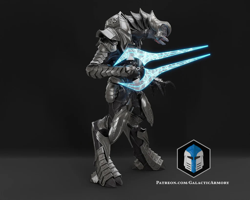 Elite Alien Warrior Statue