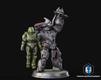 Legendary Spartan Battle Diorama