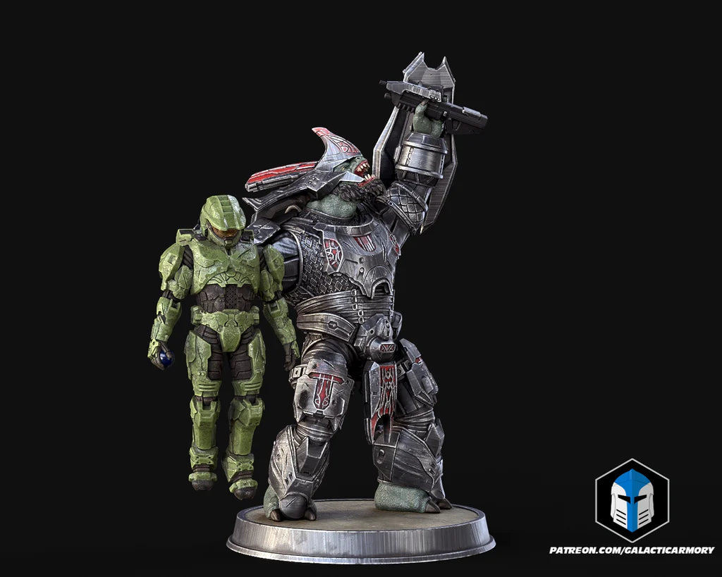 Legendary Spartan Battle Diorama