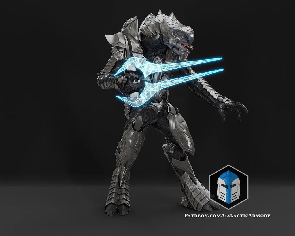 Elite Alien Warrior Statue