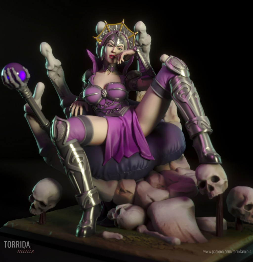 Evil-Lyn Staff Statue