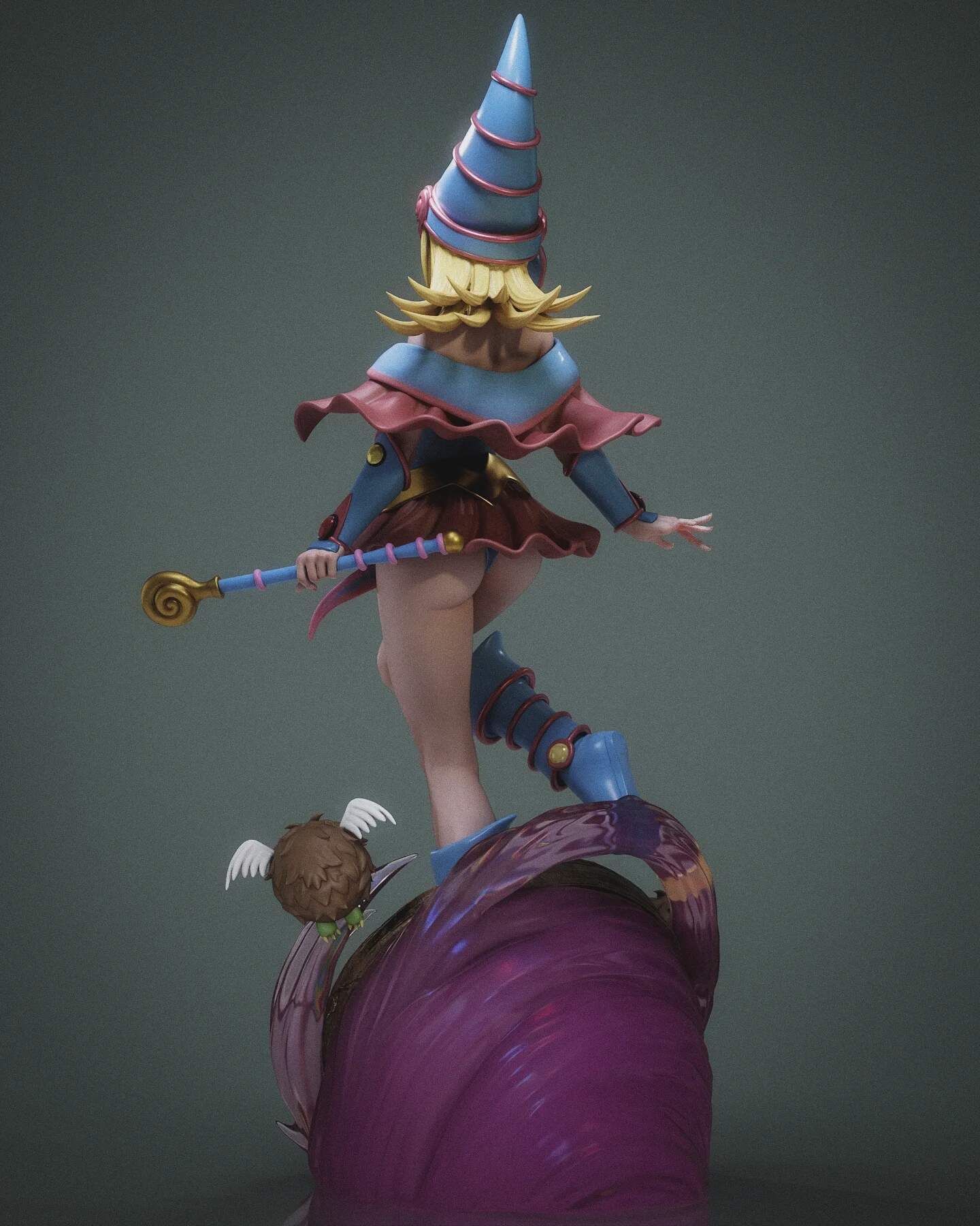 Arcane Apprentice Statue