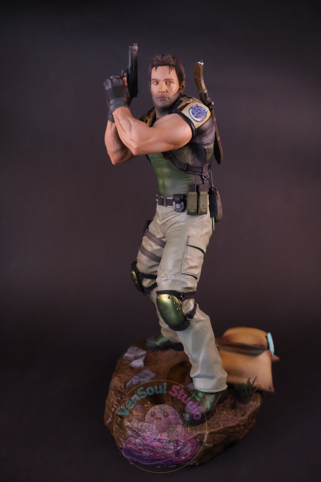 Chris Redfield Statue