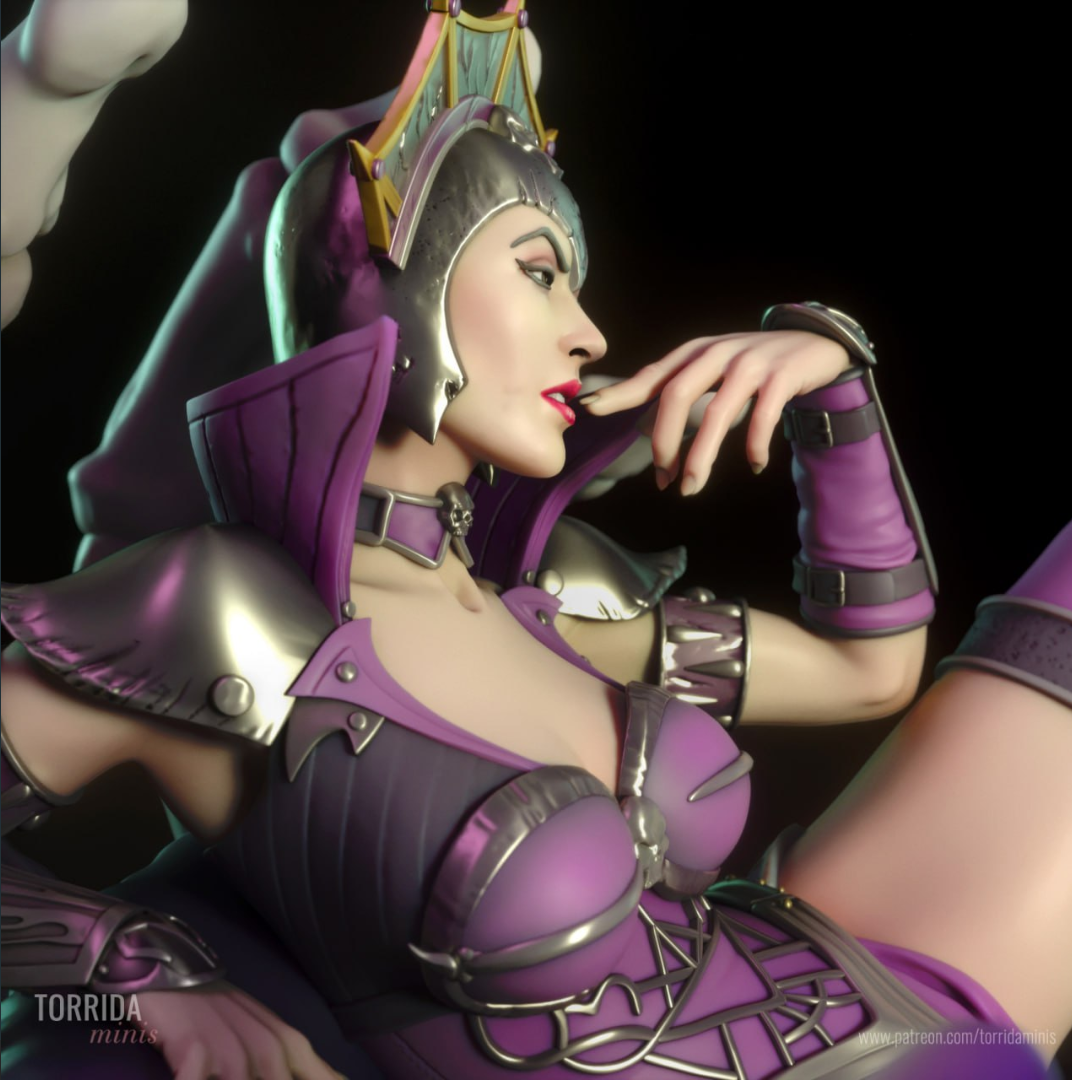 Evil-Lyn Staff Statue