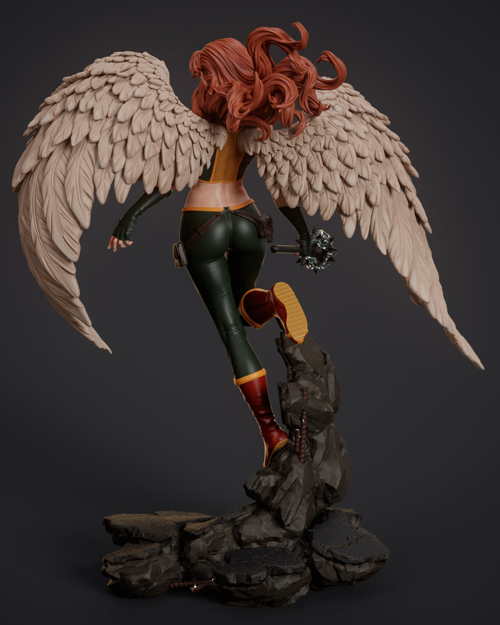 The Winged Warrior Statue